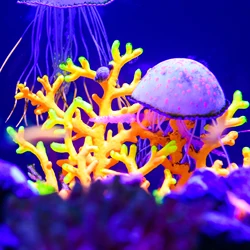 UXCELL Silicone Luminous Plants Glowing Simulation Coral Aquarium Artificial Fluorescence Deco Ornament Fish Tank Accessories