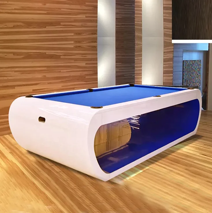Умный дизайн по цене, домашний спорт, развлечения, уникальная работа, элегантная отделка, 8 футов, 9 футов, современный бильярдный стол, комбинация для пинг-понга