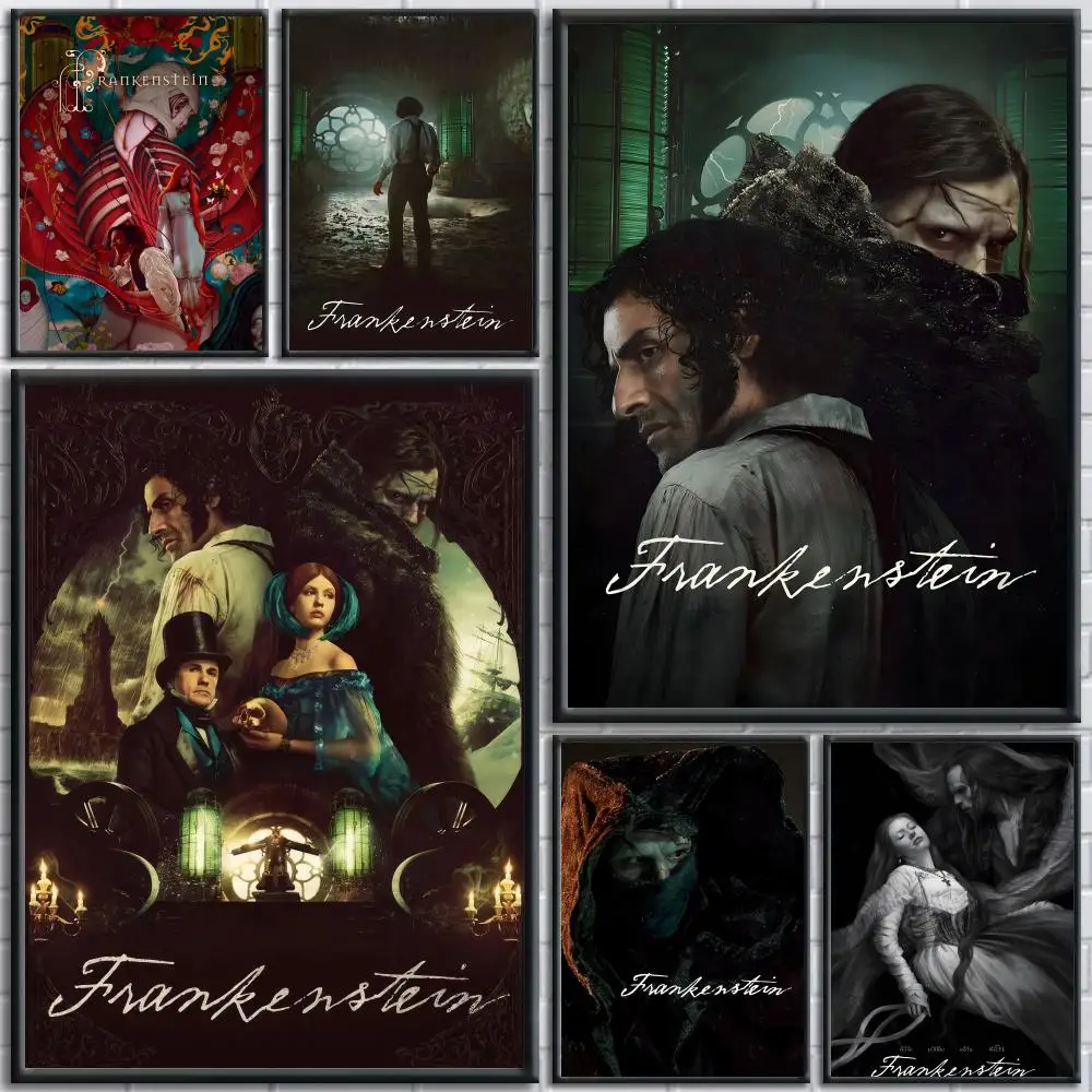 

Movie F-Frankenstein Poster Trendy And Easy-to-Apply Wall Art Stickers For Home Decor And Dorm Room Walls