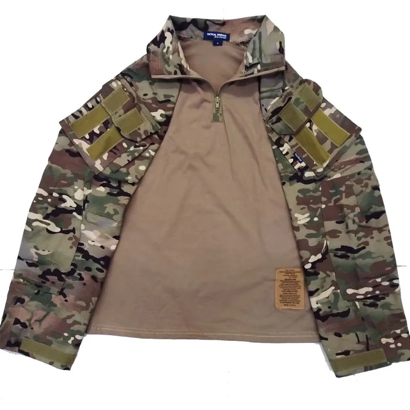 ชุดยุทธวิธี G3 Tactical Uniform MC ชุดลายพรางสำหรับผู้ชาย ชุดทนทานต่อการสึกหรอ เหมาะสำหรับตั้งแคมป์ ล่าสัตว์ เสื้อ กางเกง เสื้อผ้าทำงาน กางเกงคาร์โก้