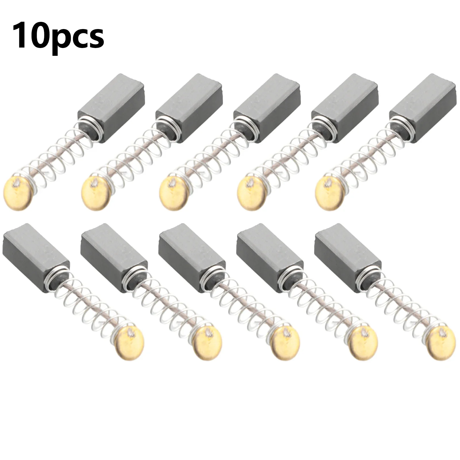 10PCS Carbon Brushes Angle Grinder Replacement Electric Hammer Drill Graphite Brush Cutting Polishing Machine Tool Accessories