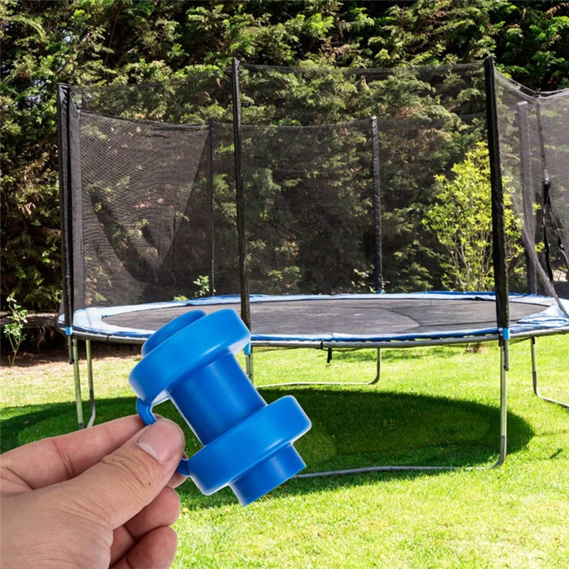 Couvercle supérieur de tuyau en acier Tramimmersion, boîtier en plastique, couvre-chapeaux de poteau, pièces de rechange de poteaux, capuchons en PP, boîtier bleu pour enfant, 20 pièces