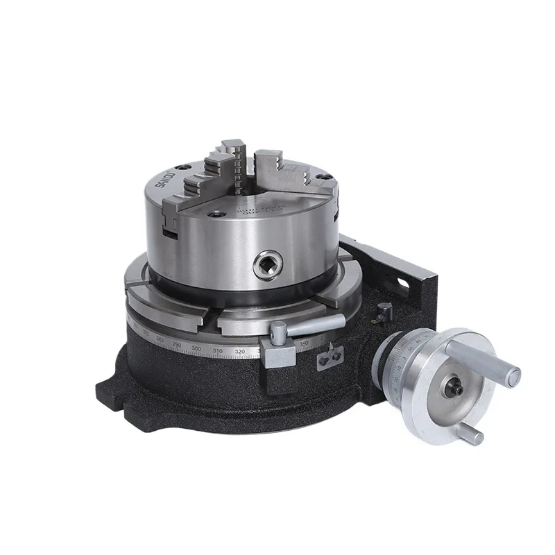 Horizontal Indexing Plate, Indexing Head Small Simple Milling Machine Rotary Table Fast Indexing Plate, Rotating Table