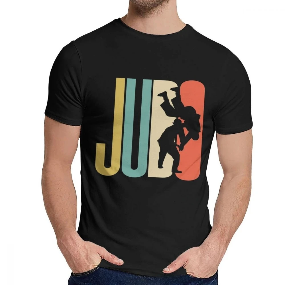 Hip Hop Tees Tops Harajuku Judo Japanese Martial Arts T-shirt Fashion Men Geek Unisex Cotton Tshirt Casual Cotton T Shirt