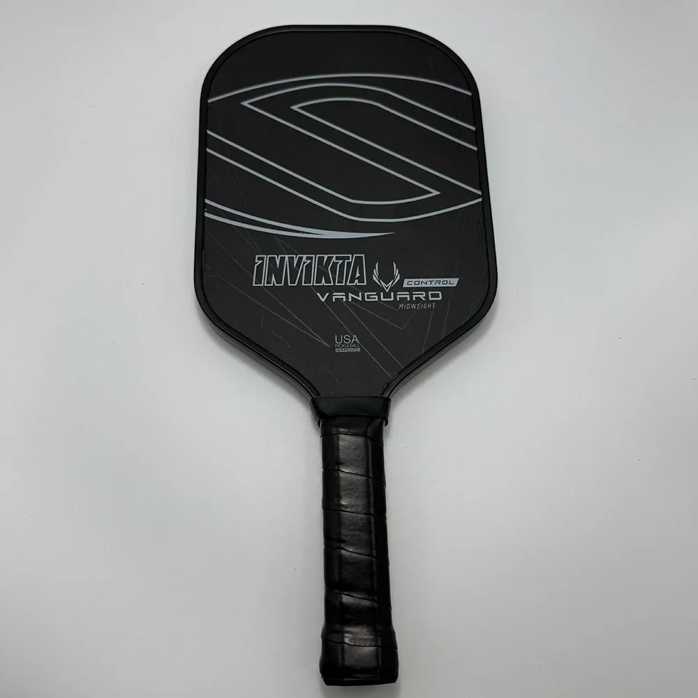 USAPA Approved SLK Vanguard Control Invikta Elite Raw Carbon Fiber Thermoforming Pickleball Paddle Racket