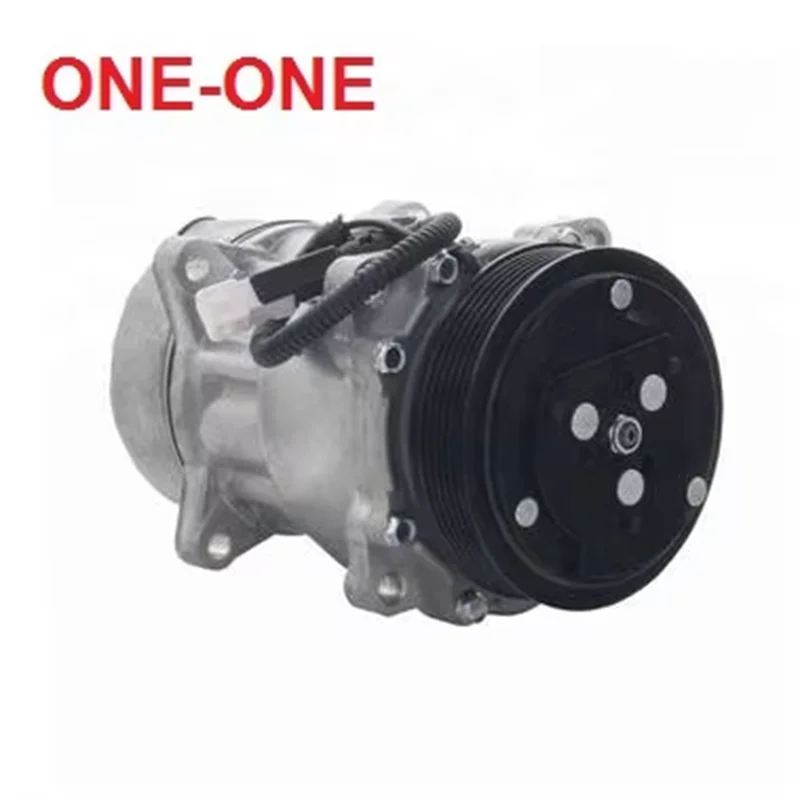 AC A/C Compressor 12V-6PK-119MM 9613260680 9636729480 9640486480 for Peugeot 206 / 306 / 406 / 605 / 607 / 806