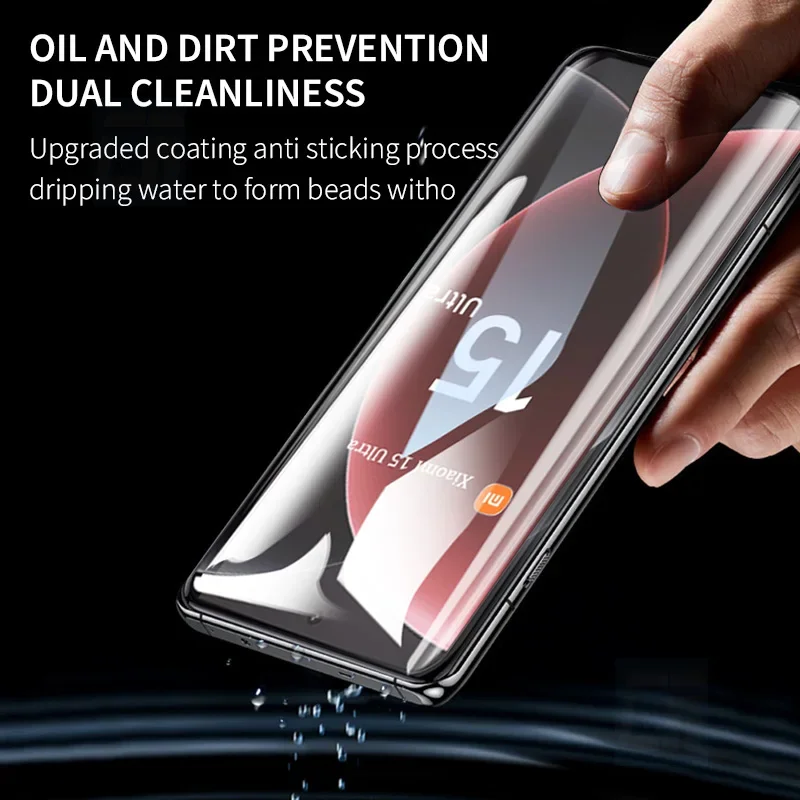 5Pcs Hydrogel Film For Xiaomi 15 Ultra 15 14T 13T 12T 11T 10T 9T 15 Pro 14 Ultra 12 Lite Screen Protector For Xiaomi14T Pro Film