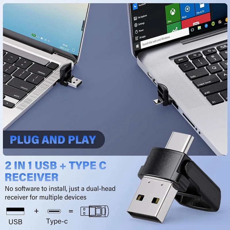 Presentatie Clicker PPT Remote Rode Laser Pointer Zwart Geschikt voor pc/laptop, kantoor