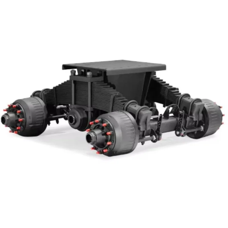 

Hot Sale Boogie Suspension System New Heavy Auto Spare Parts Steel Semi-Trailer Suspension for Sale