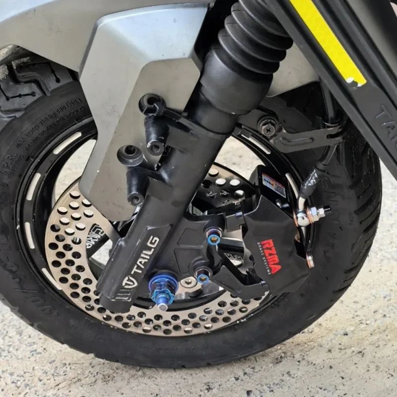 Universale 82mm Pinza Freno Moto + 200mm/220mm Pompa Freno A Disco Staffa Adattatore Per Yamaha Aerox MBK Nitro BWS 100 Jog 50 rr
