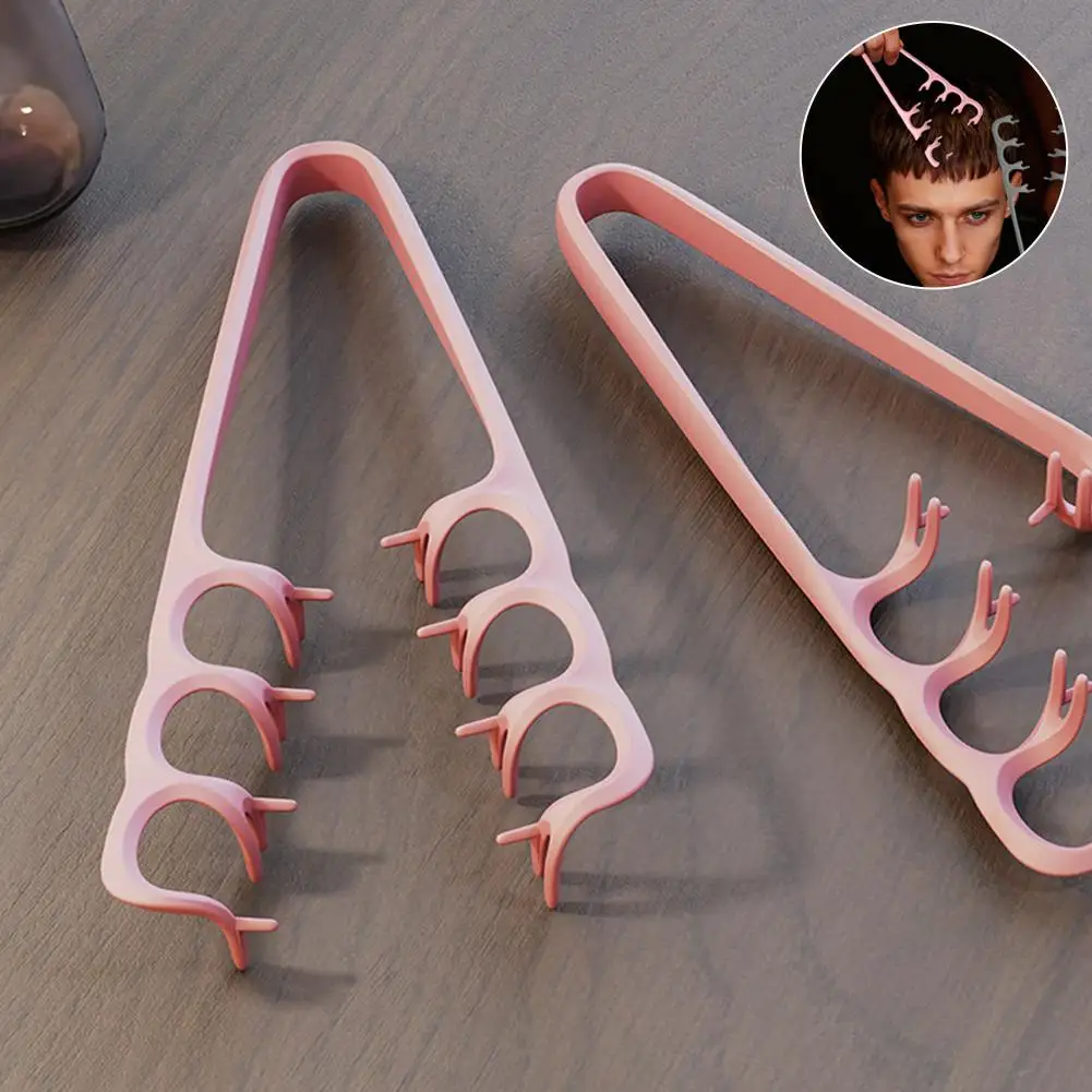 Volumizing Wide-Tooth Hair Styling Comb Men Fluffy Roots Hairdressing Combs Natural Curling Perm Hair Care Tools Accessories