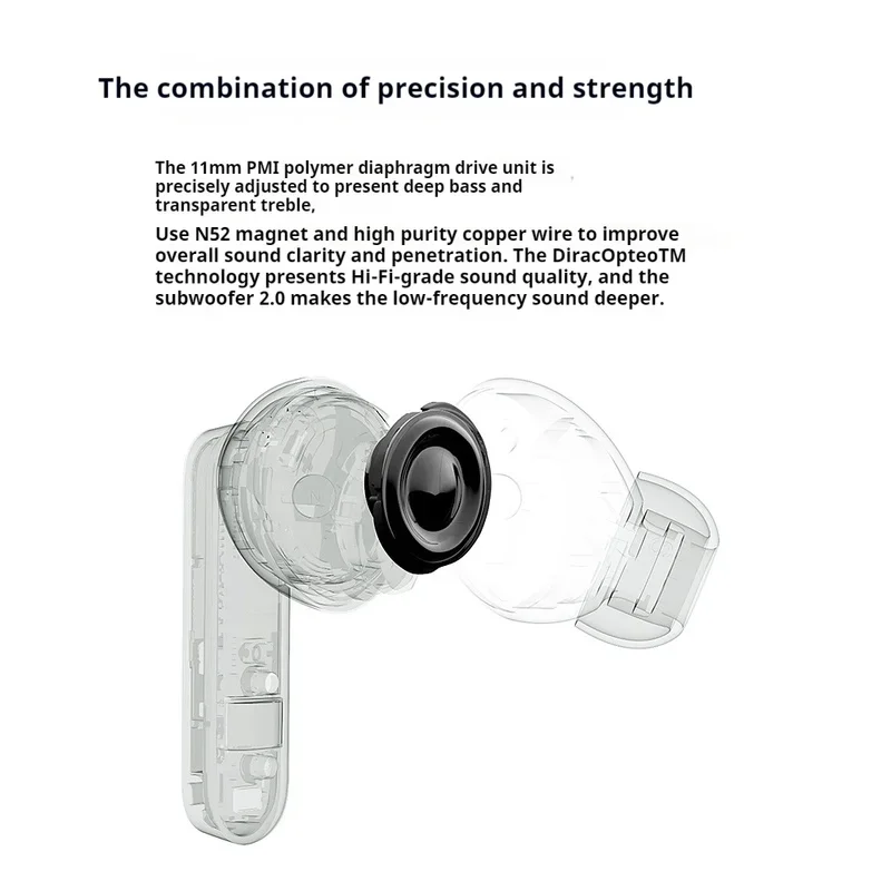 CMF By NOTHING Buds 2 Bluetooth Wireless Earphone Active Noise Reduction In-Ear Earphone Long Battery Life 360 Spatial Sound