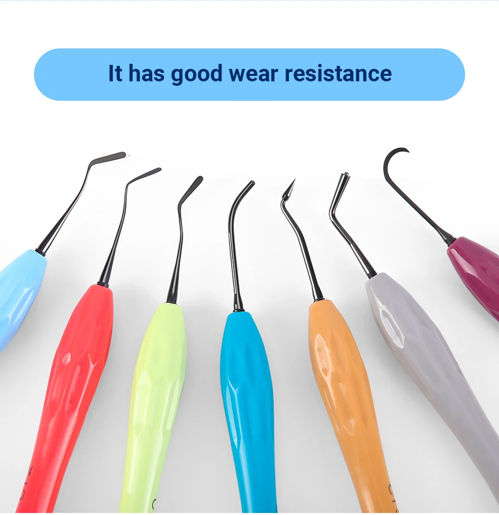 AZDENT Dental Resin Filler gefüllt restauratives Instrument ästhetische Restaurierung Messer Sterilisation Zahnmedizin Werkzeuge autoklavierbar – Detail 5