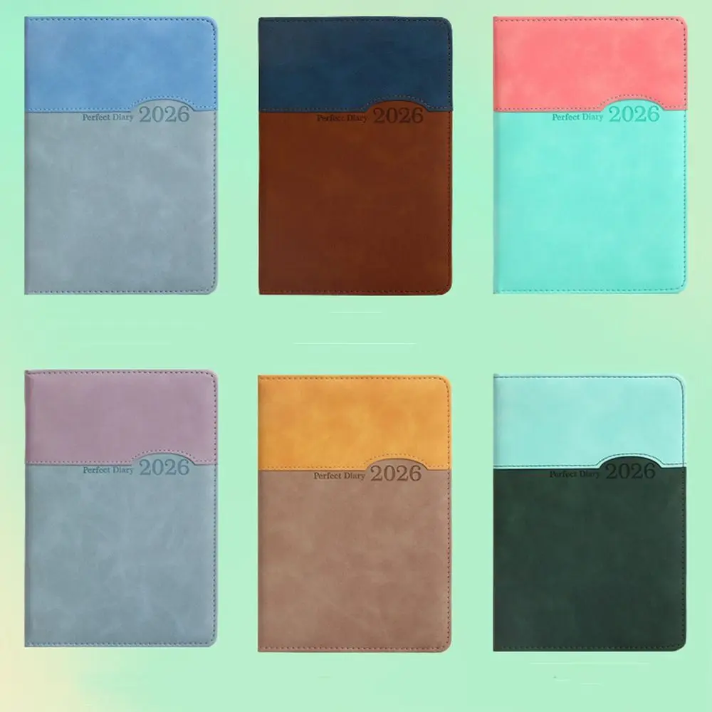 365 Days 2026 Schedule Planner Notepad English Efficient Organization A5 Agenda Planning Notebook Wear-resistant Self-discipline