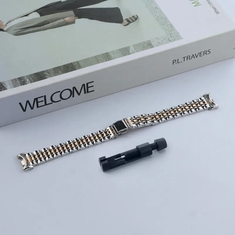 Edelstahl-Uhrenarmband für Xiaomi Mi Band 10 Smartwatch-Armband Metall Correa für Xiaomi Mi Band 8 9 10 Armband – Detail 15