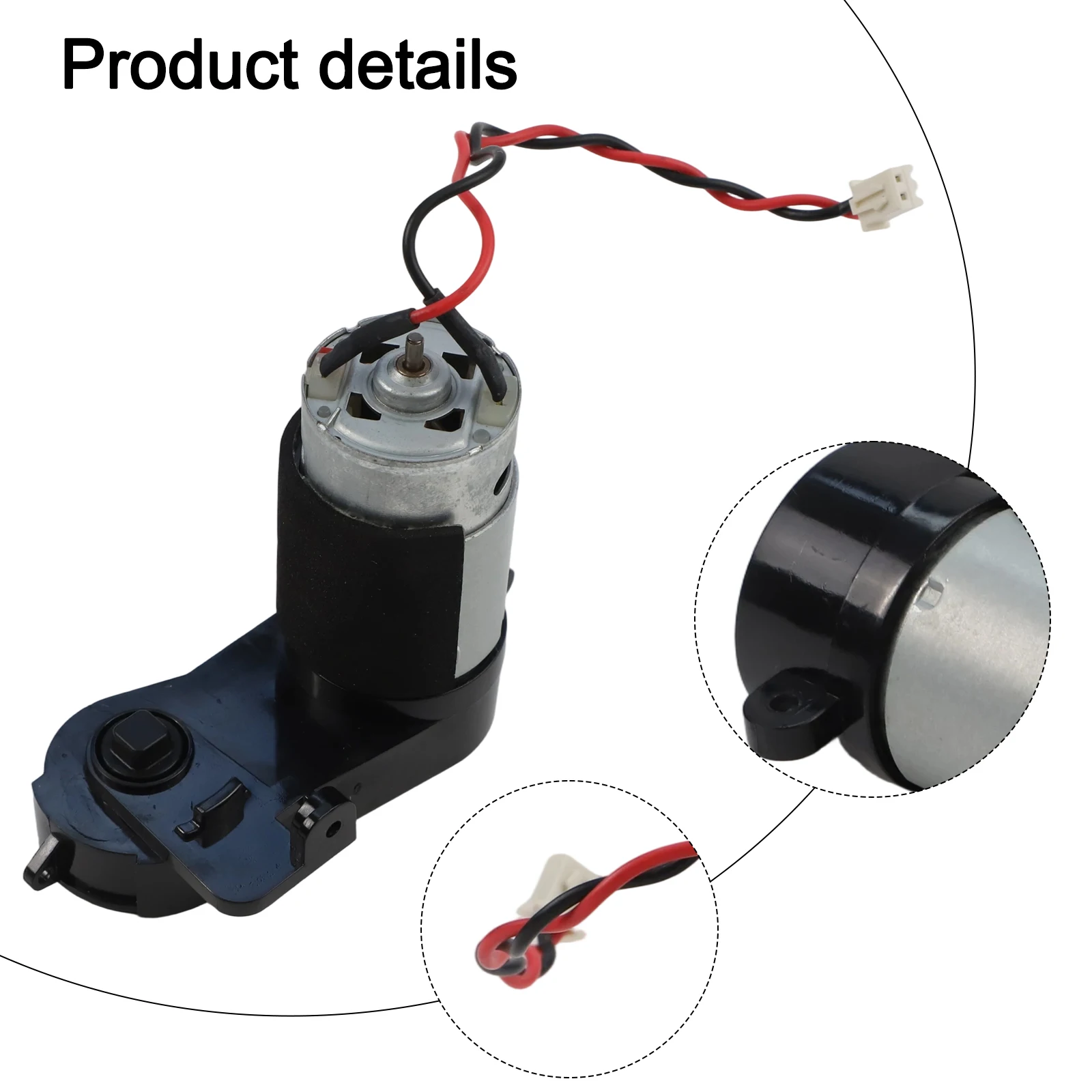 Floor Cleaning Floor Scrubber Motor Robot Vacuum Motor High Quality Vacuum Motor Appliance Black Silver Long-lasting Durability