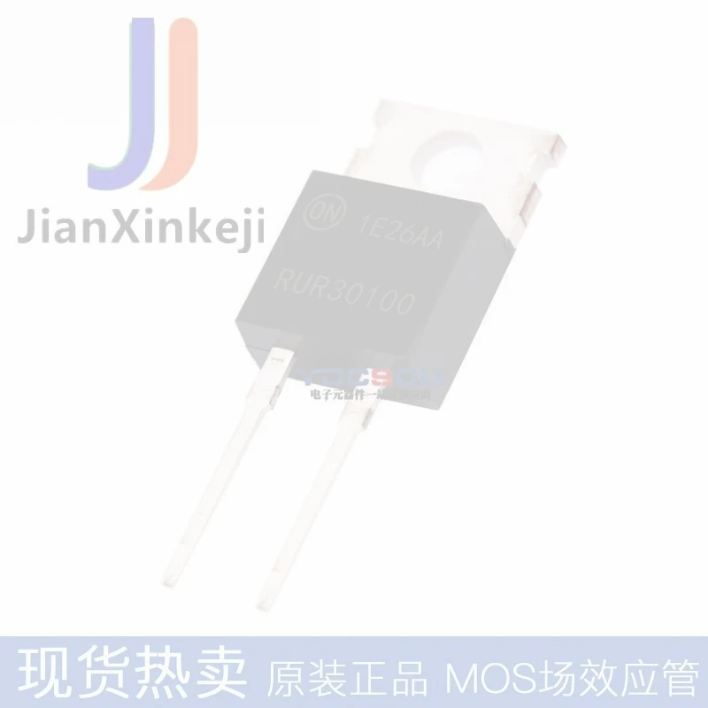 10pcs 100% orginal new RURP30100 U30100 straight plug TO220-2 ultra-fast recovery diode 30A 1000V connection