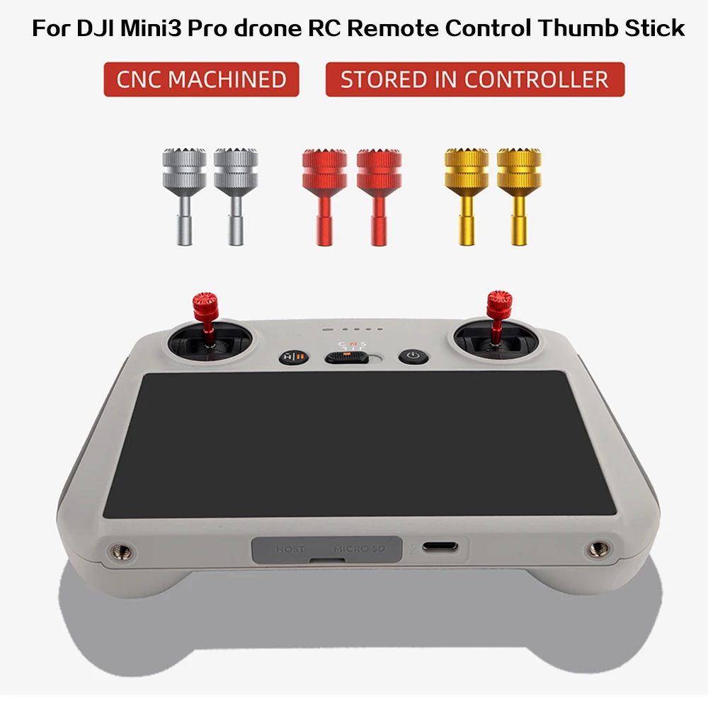 عصا تحكم للتحكم عن بعد ، استبدال هزاز الإبهام ، عصي DJI Mini Pro RC 2 1 ، ملحقات