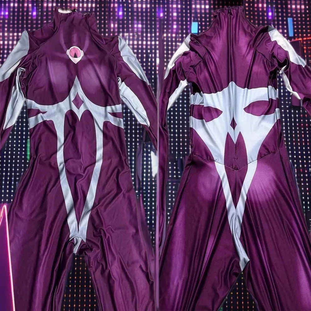 

Halloween Adults Female Ultra goddess Cosplay Costumes Daji Dark invasion Superhero Zentai Suit Bodysuit Woman Party Jumpsuits-1