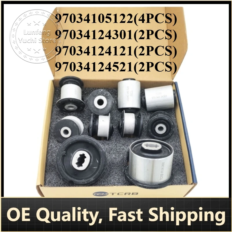 P/N: 97034105122, 97034124301, 97034124121, 97034124521 - 10PCS Bushing Kit for Porsche Panamera 970.2 (2014-2016)