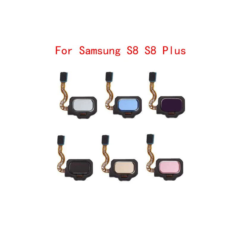 For Samsung Galaxy S8 + S9 Plus G950 G955 G960 G965 Touch ID Fingerprint Sensor Home Return Key Button Flex