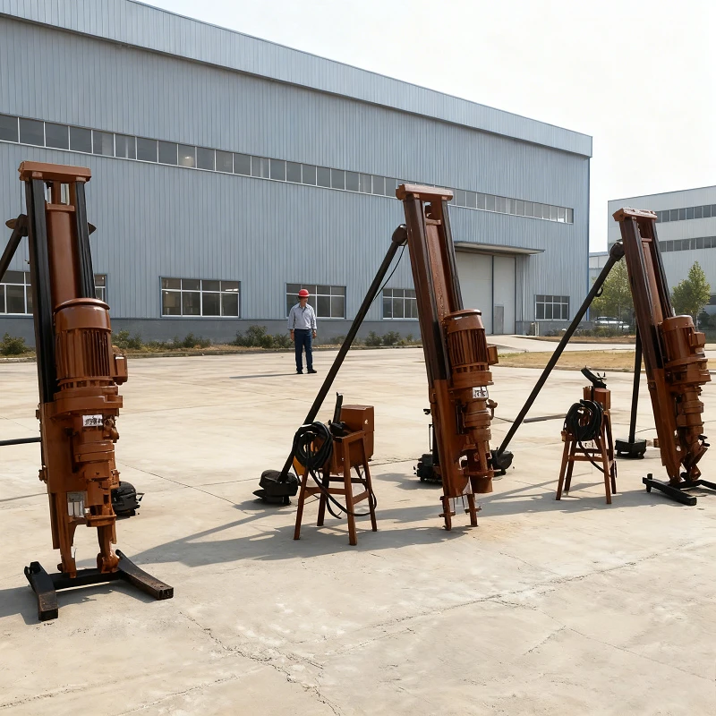 

Customizable Factory Price DTH Drill Rig for Granite Quarry Mine Blasting Hole Drilling Equipment
