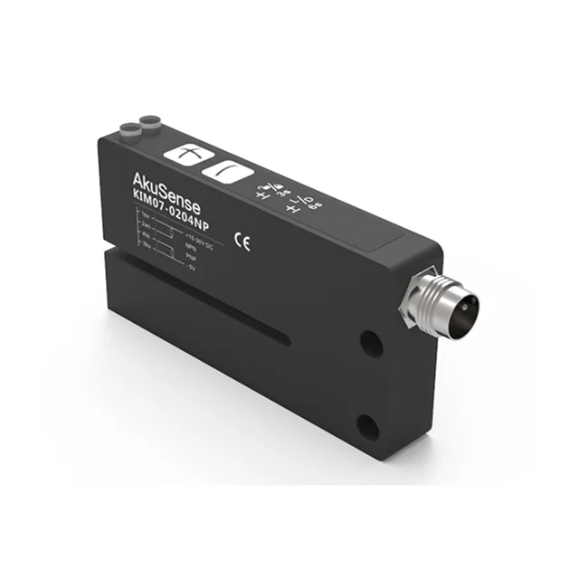 AkuSense Slot Type Sensor KIM07-0204NP High Speed Optical Count Fork Label Detection Sensor