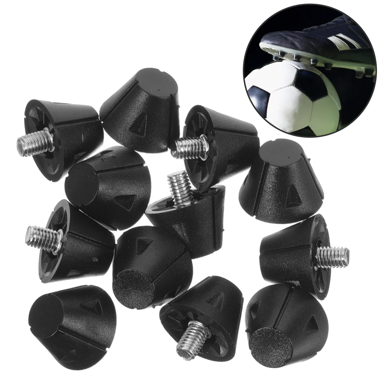 12 шт., шипы для футбольных кроссовок, сменные шипы из ТПУ для беговой обуви, спортивная обувь, подошва, гвозди, аксессуары для тренировок по спринту на открытом воздухе