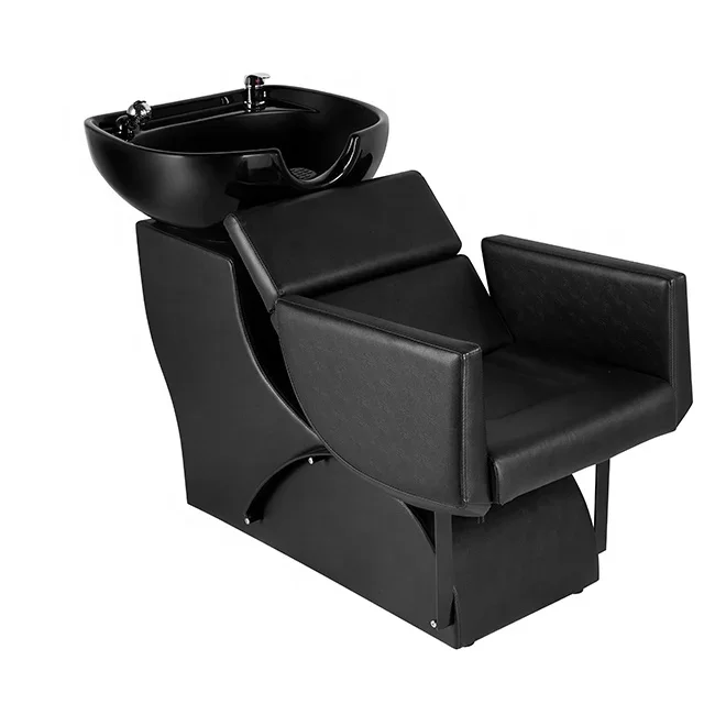 

Lay down washing salon shampoo chair Comfortable salon hair wash chairs Portable shampoo chair for barber shop