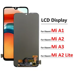 Screen For Xiaomi Mi A1 A2 A3 Lite LCD Display Touch Screen Digitizer Assembly Replacement For Mi 5X 6X CC9E