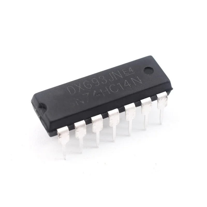 10PCS SN74HC14N New Original Through-Hole Logic IC Six Schmitt-Trigger Inverters DIP-14
