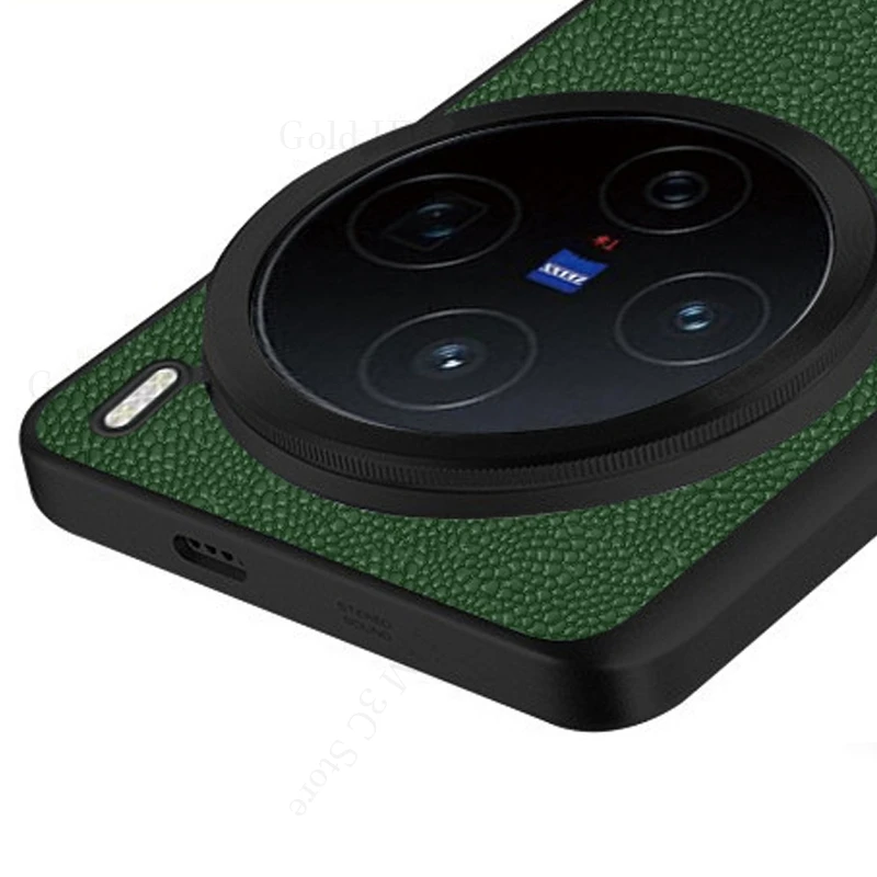 

Fundas For vivo X200 Pro Leather Shockproof Phone Case For Vivo X200 X100 X90 Pro Plus Soft Silicone Bumper Protector Back Cover