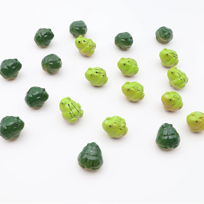 2/5/10Pcs New Cute Tree Frog Fridge MagnetsCreative Niche Refrigerator Home Decoration Small Animal Accessories DIY Home Decor