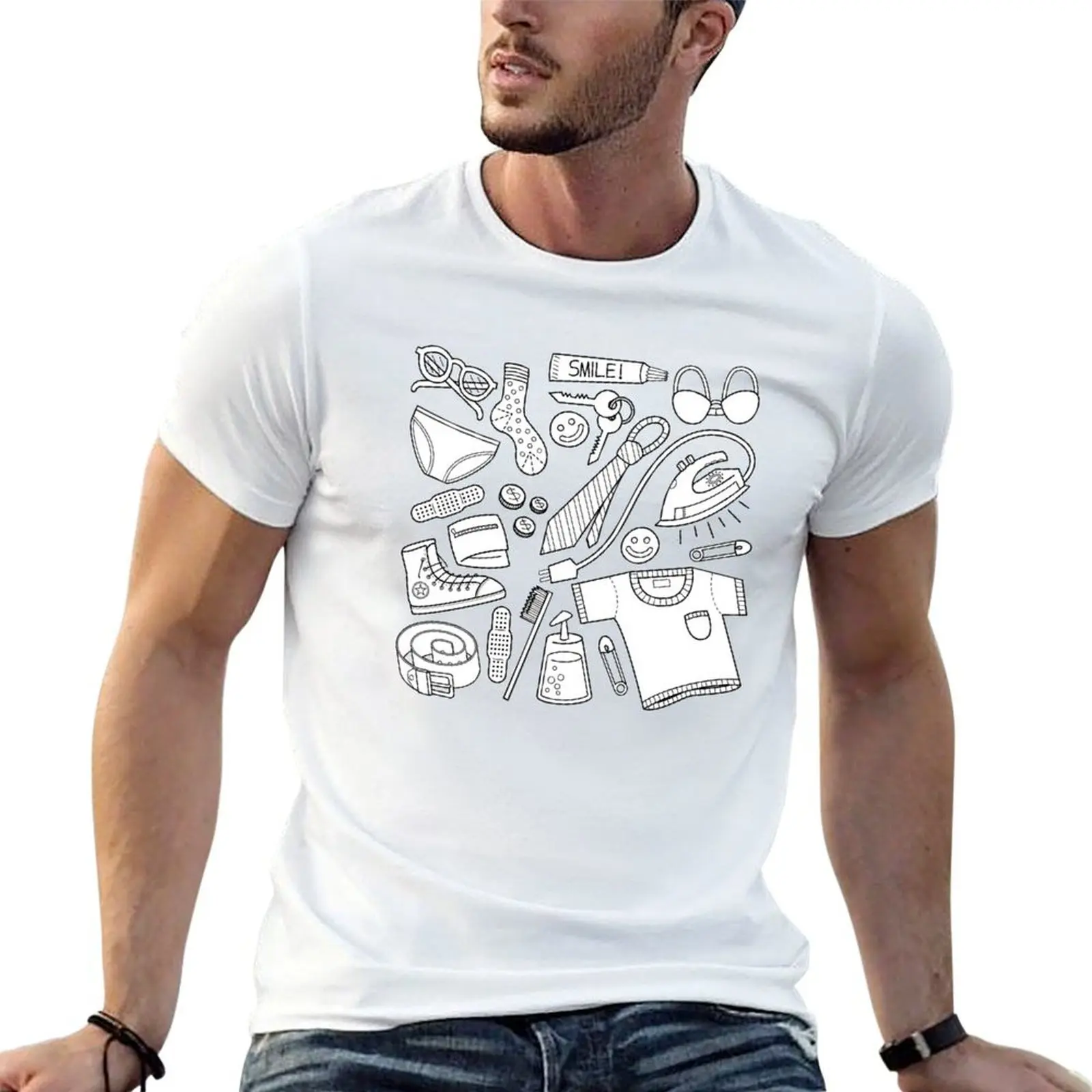 Get ready (black and white) T-Shirt sweat summer 2026 Men's t-shirts