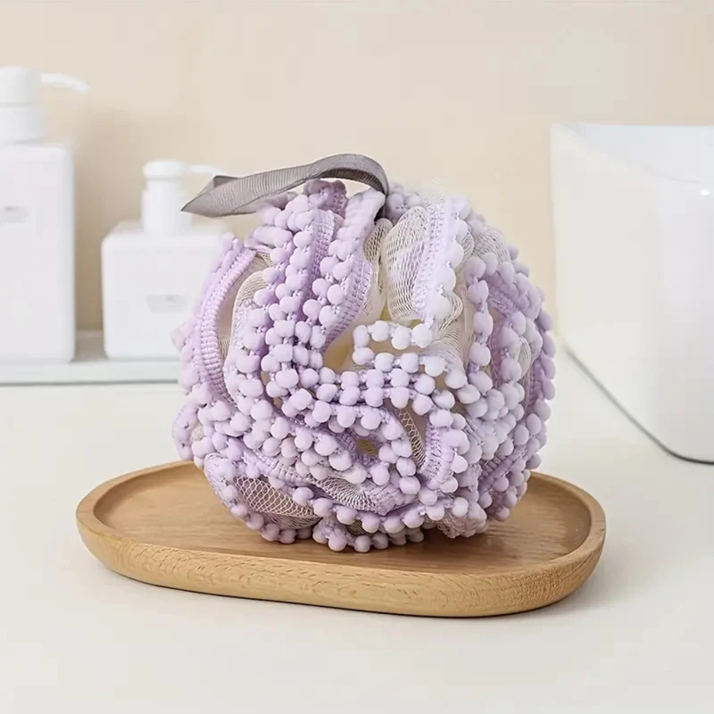 

Foam Sponge Foam Stick Body Soft Shower Flower Tennis Skin Cleaning Tool Bathtub Ball Bathroom Accessories