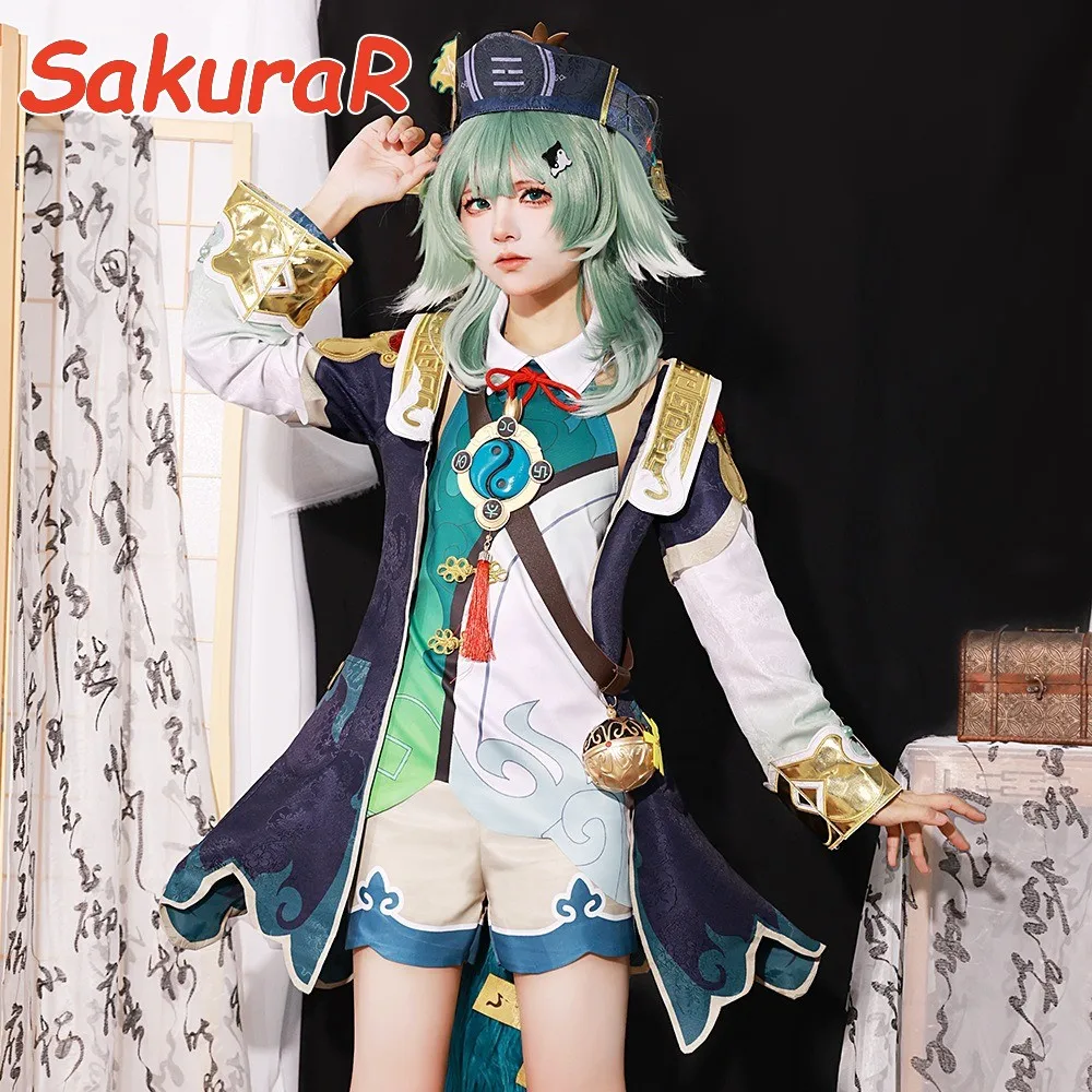 Huohuo Cosplay Anime Game Honkai: Star Rail Costume Lovely Sweet Uniforms Halloween Party Role Play Clothing XS-XL New