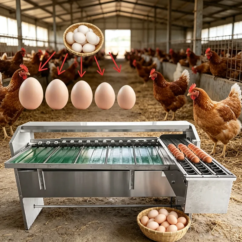 Egg Sorter Machine Efficient Egg Grading and Counting Machine Manufacturers Small Egg Grading Machine for Sale Customzied