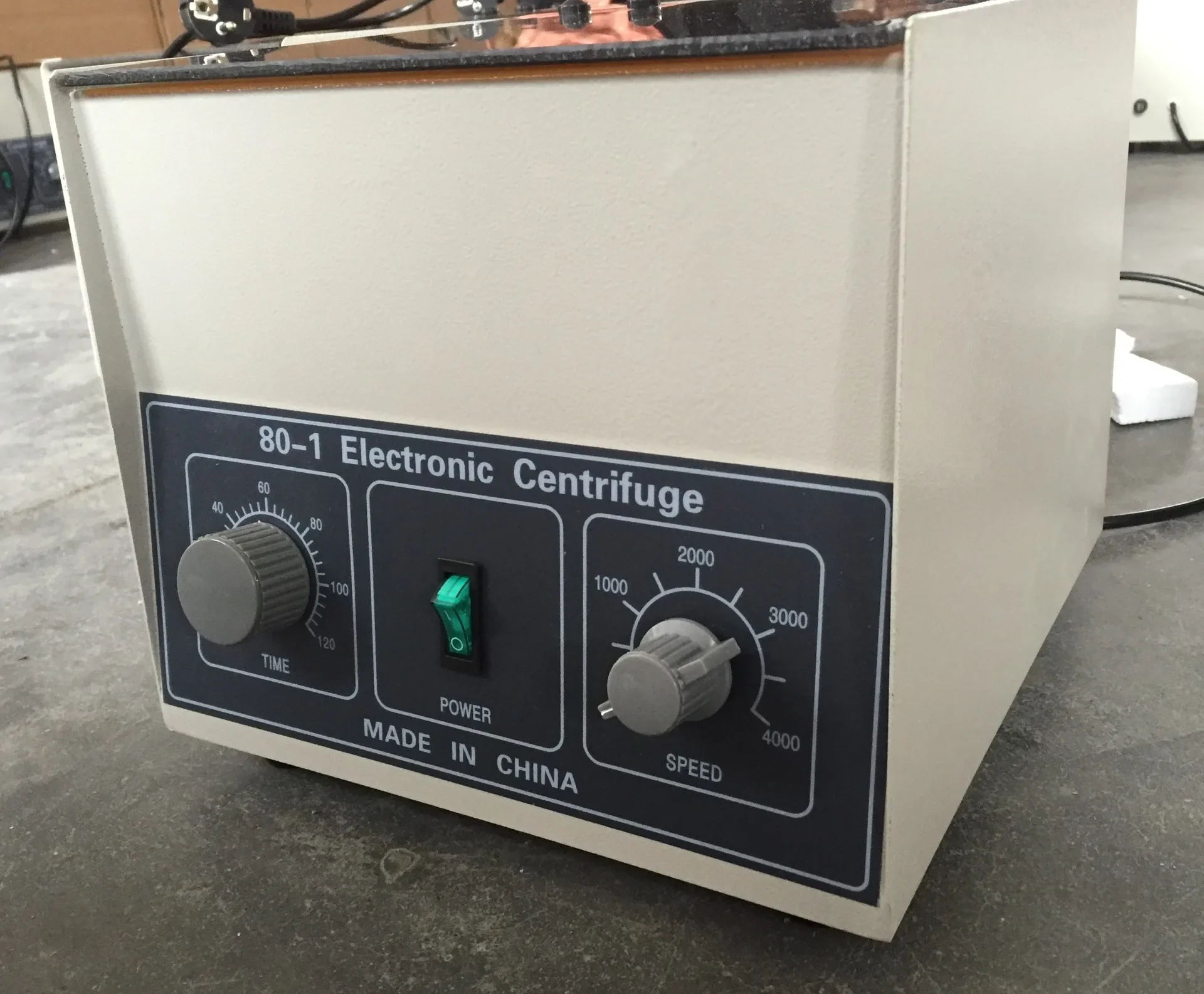 80-1 Laboratory Electric Centrifuge, Desktop Low-speed Centrifuge 4000 Rpm