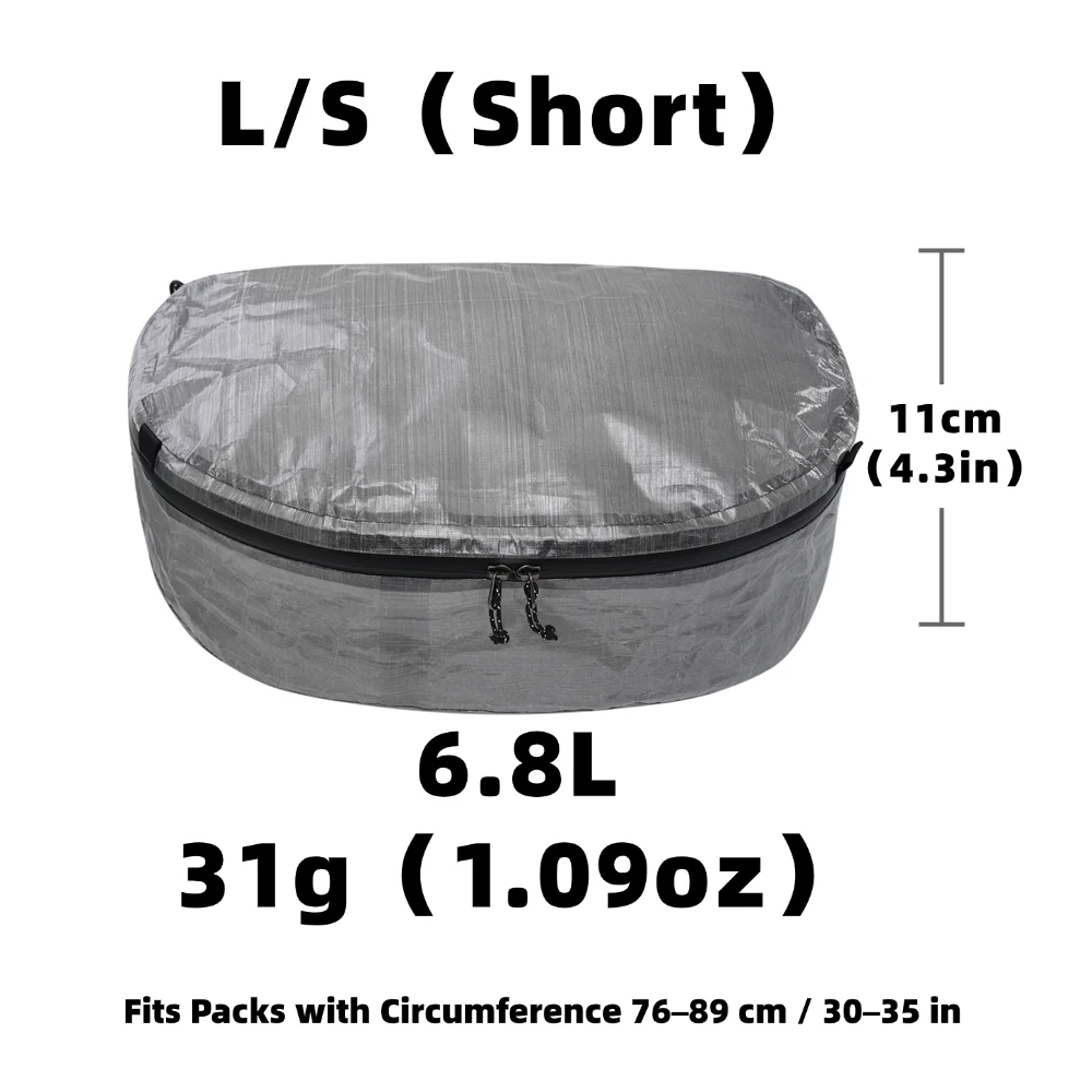 [HDOR] STASHLITE Packing Pods Packing Cube Ultralight Dyneema ™   1,6 oz Stuff Sack – Cuben Fiber DCF Bag Pouch voor backpacken