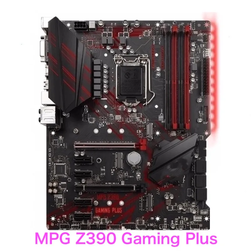 

Suitable For MSI MPG Z390 Gaming Plus Desktop Motherboard 64GB LGA 1151 DDR4 ATX Mainboard 100% Tested OK Fully Work