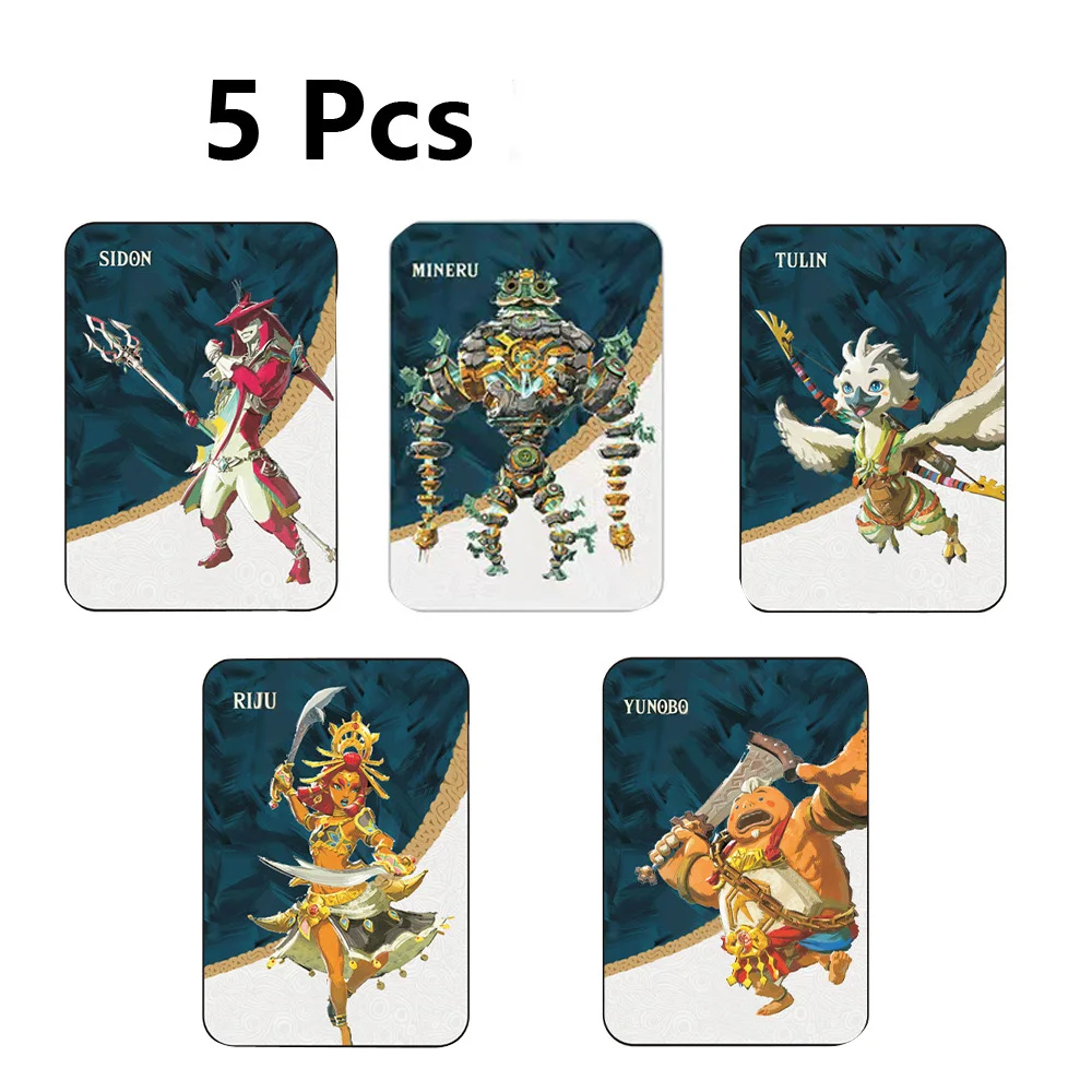 NEW MINERU TULIN YUNOBO SIDON RIJU Link Princess Tears of the Kingdom nfc cards for switch