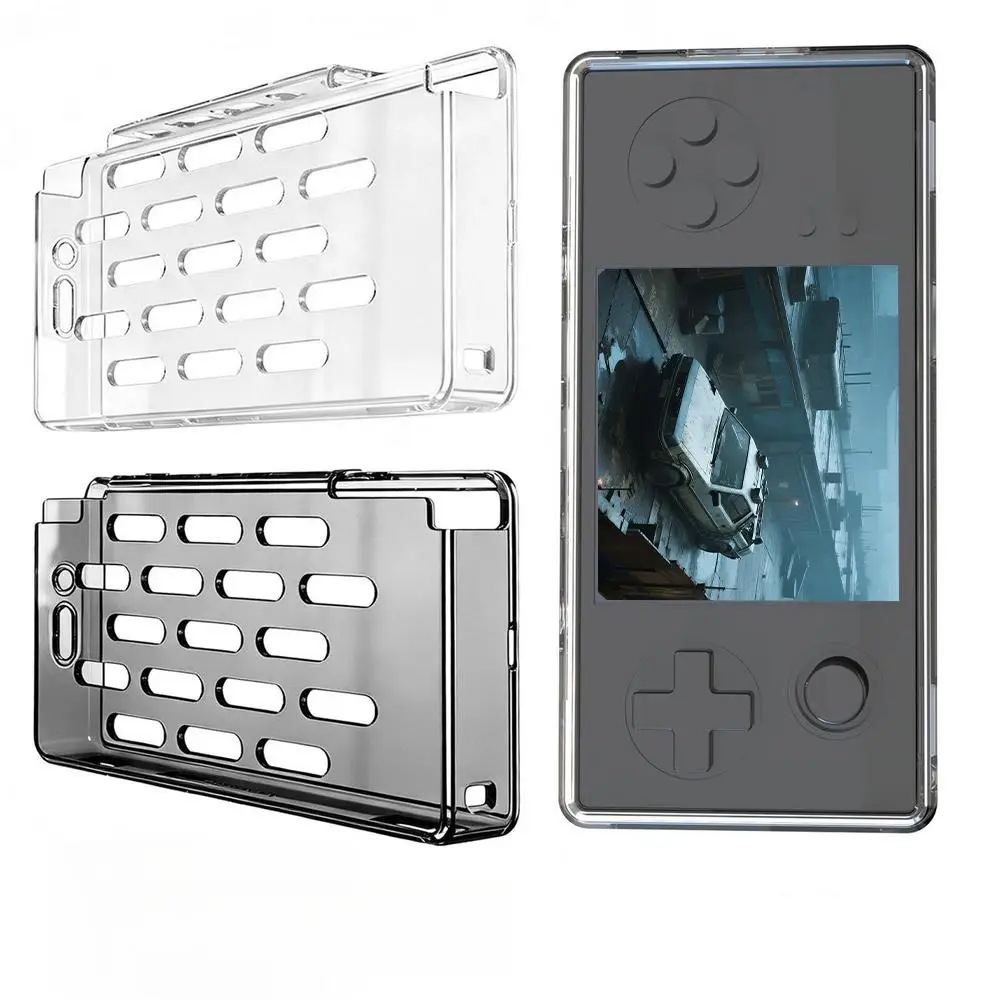Transparent Soft TPU Protective Case for GKD 350H Ultra Console Shock-Absorbing Full Protective Cover for Handheld Game Console