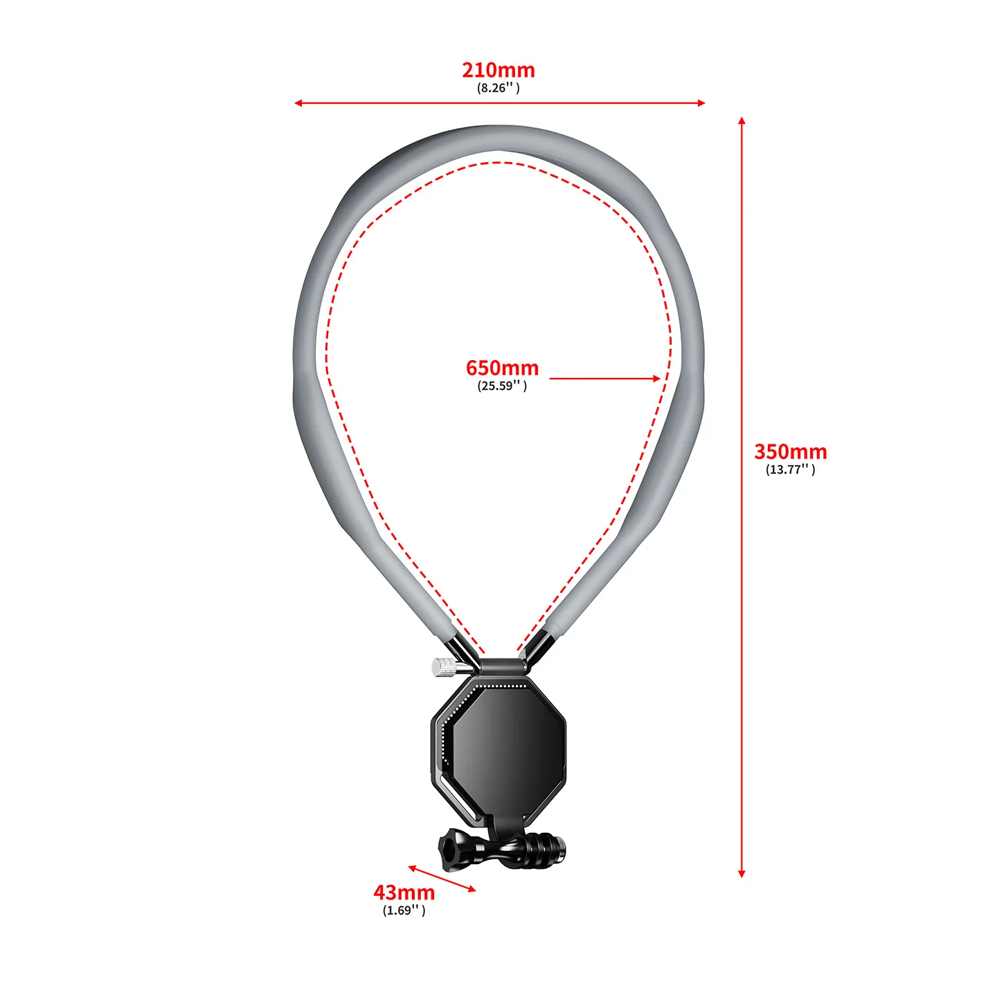 Magnetic Neck Mount…