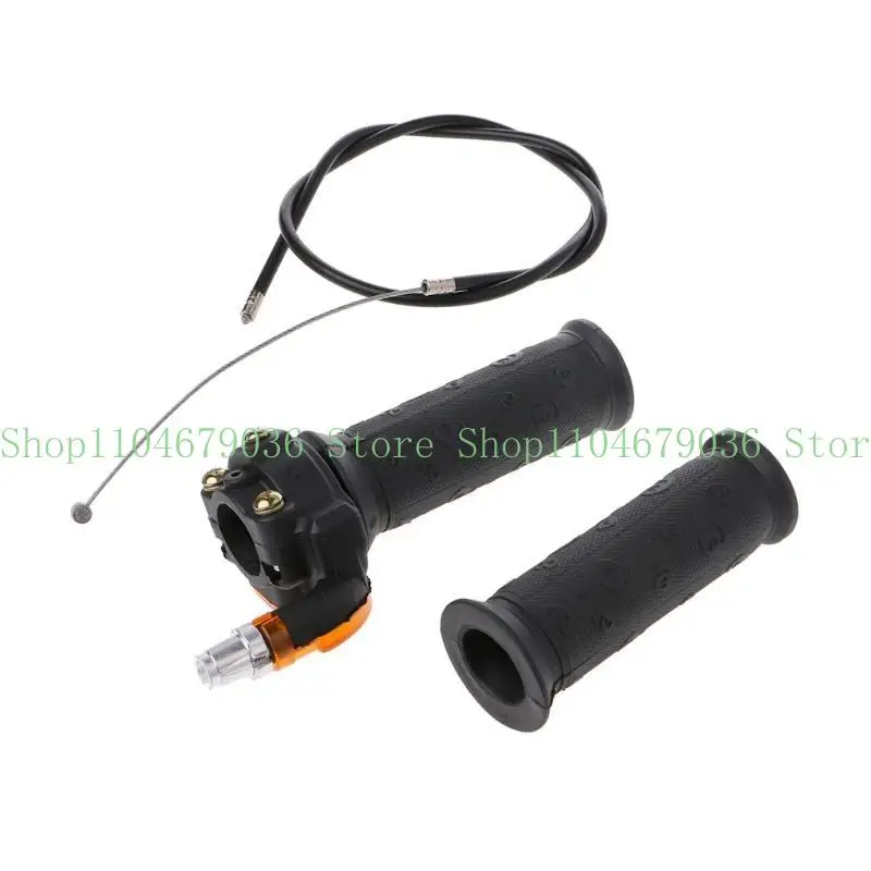 652F Dirt Pit Bike Parts Twist Throttle Accelerator Grip Cable for 47cc 49cc Scooter Mini Dirt Bike Quad Pocket