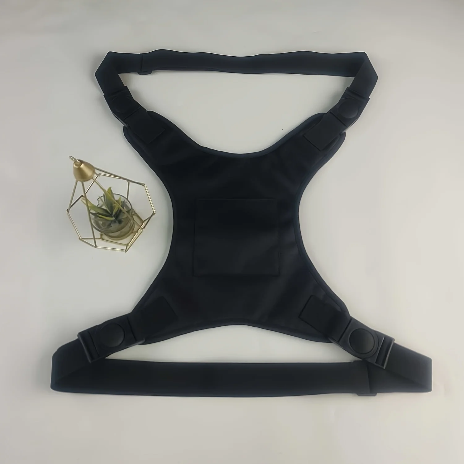 Adjustable Chest Harness Wheelchair Anti Fall Restraint Vest Backrest Wheelchair Waist Belt Patient Support Protective Strap
