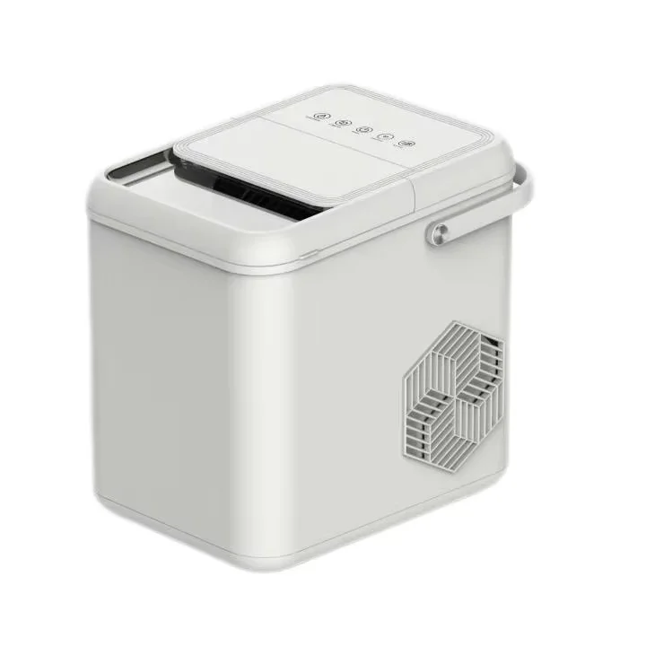 ماكينة صنع الثلج بجودة 220 فولت من ASAS ماكينة صنع مكعبات كونترتوب صغيرة محمولة أوتوماتيكية للسيارة المنزلية ومصدر كهربائي RV