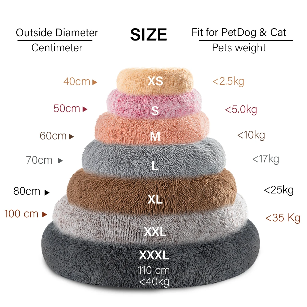 Imagem -02 - Cama de Pelúcia Longa Lavável para Animais de Estimação Dog House Removível Luxury King Bed Mat Quente Sofá Basket Fun Outdoor Large Pet Cat