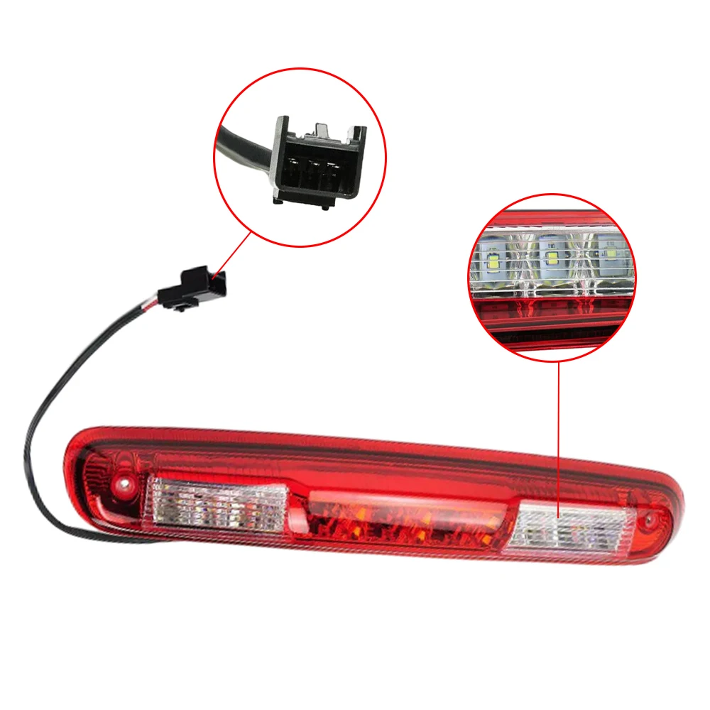 25890530 ABS High Mount Stop Light 3Pins For Chevrolet Silverado 1500 2500 GMC Sierra 1500 2500 3500 Car accessories
