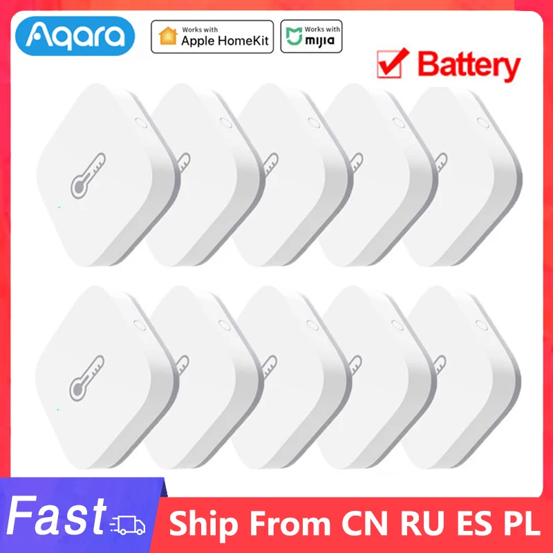 Aqara Temperature Sensor Smart Air Pressure Humidity Environment Sensor Zigbee Smart Remote Control For XiaoMi Mi Home Homekit