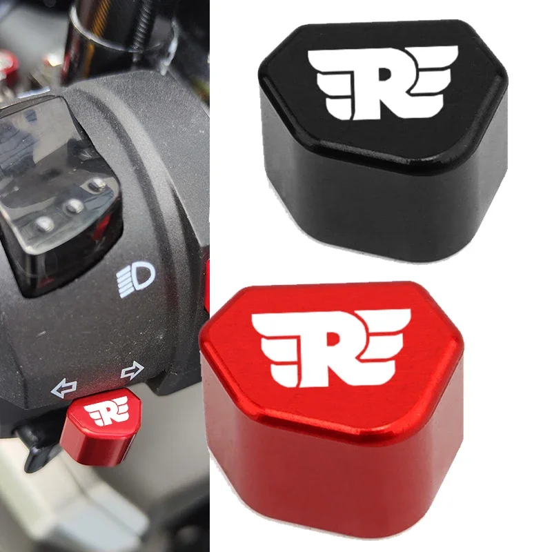 For Royal Enfield Meteor 350 2020 2021 650   Mototcycle CNC Switch Button Turn Signal Switch Key cap